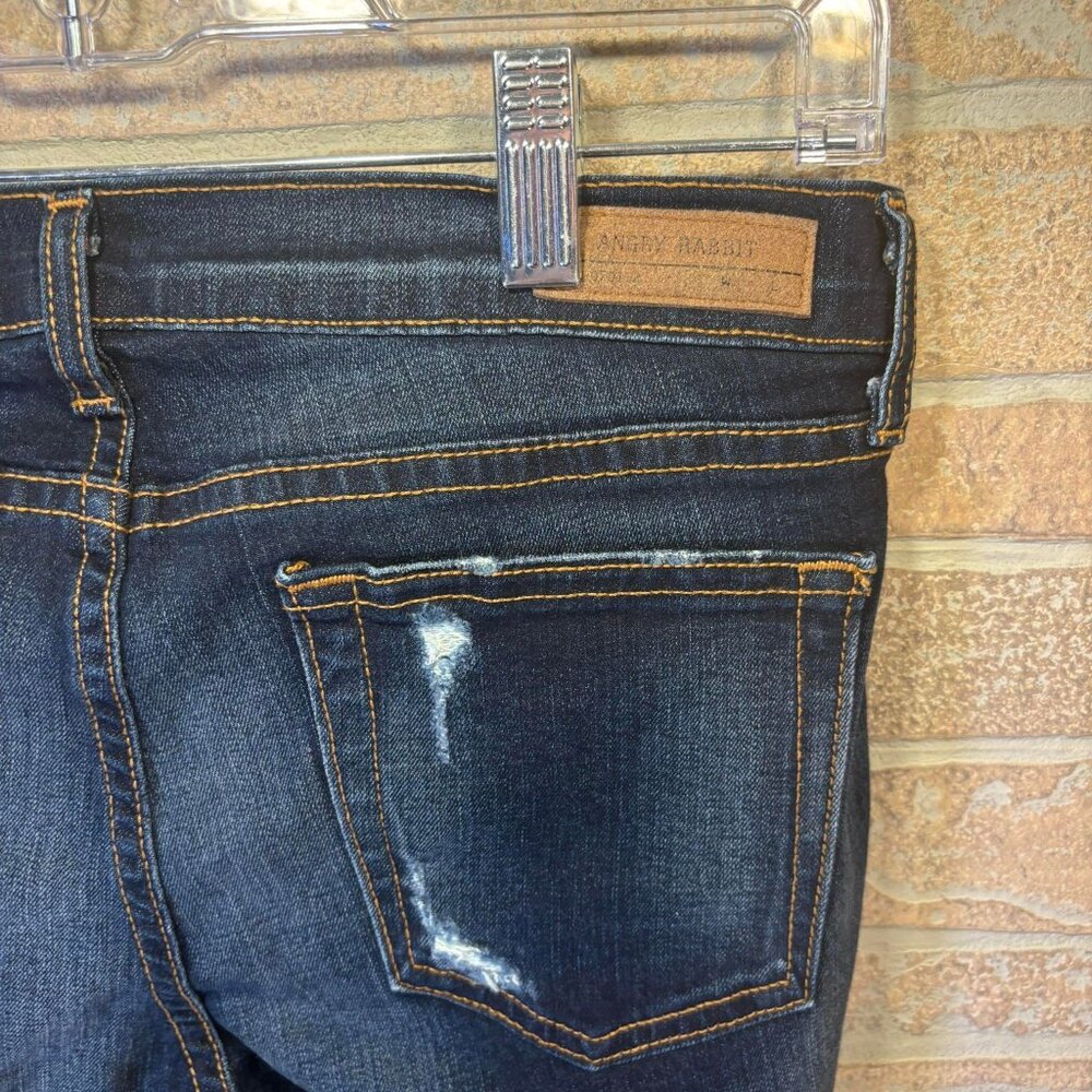 Angry Rabbit Size 28 Distressed Skinny Jeans - Picture 8 of 9